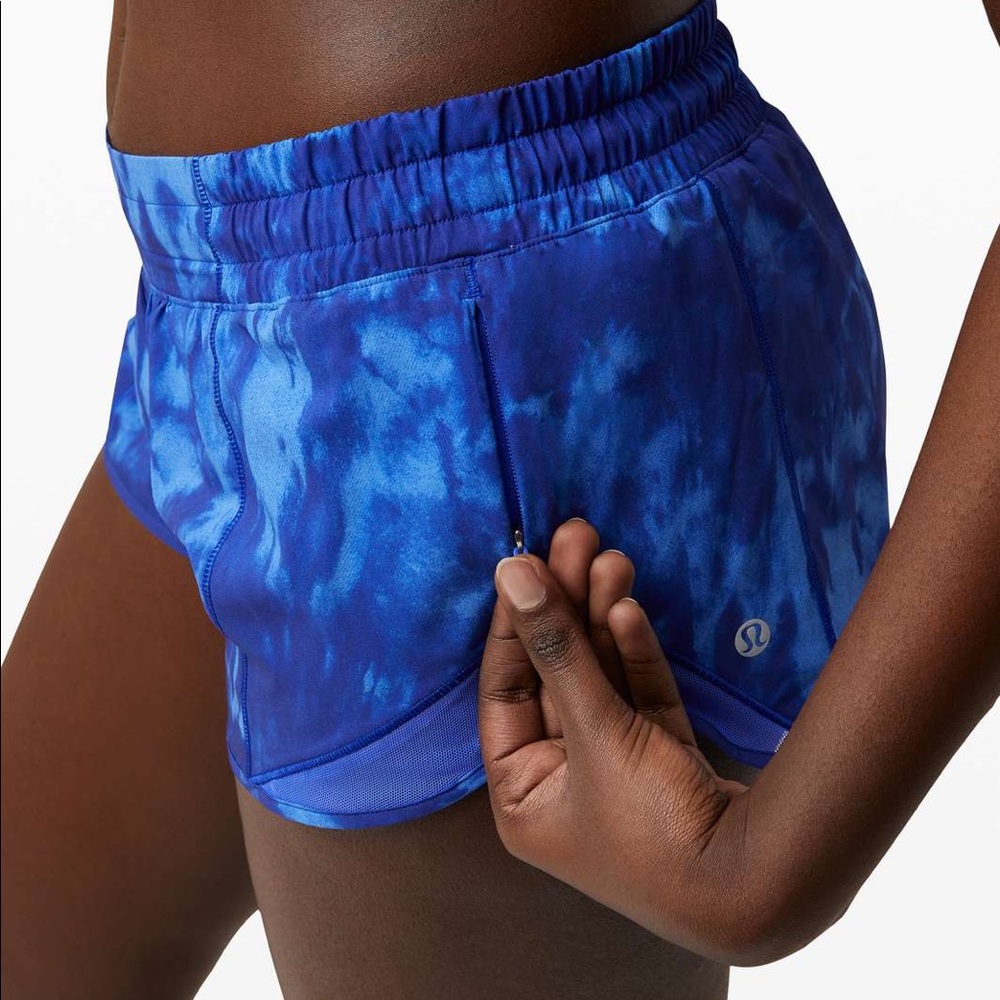 Lululemon tie dye blue shorts ❌SOLDDDDDD❌